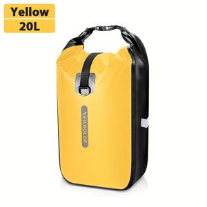 TEMU 10L/20L 1개 대용량 자전거 가방, 자전거 프론트 포크 가방 및 리어 랙 가방, 하이킹 캠핑 여행용, MTB 로드 바이크 가방 자전거 액세서리