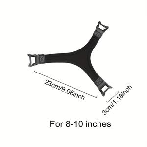 TEMU 6-10인치 태블릿 PC용 한 손 작동 미끄럼 방지 스트랩, 미니 모델용 미끄럼 방지 탄성 태블릿 케이스, 태블릿 홀딩 스트랩