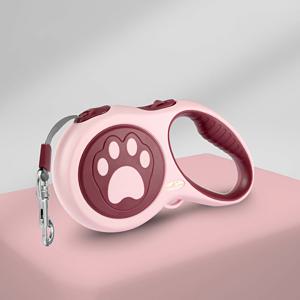 TEMU 1개 야외 강아지 산책 고품질 자동 자동 감김 조절 가능 짧은 긴 러닝 정지 애완 동물 리드줄 엉킴 방지 5M 강아지 리드줄, 25kg 이하의 애완 동물에게 적합