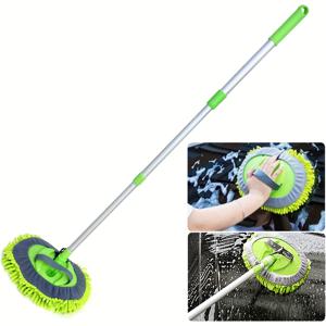TEMU 2 in 1 극세사 차량 워시 맙 미트 (46
