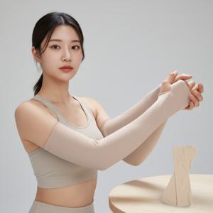 TEMU 자외선 차단 골프 쿨토시 살색 팔토시 문신 타투 커버 가리개 쿨링 팔커버 AF
