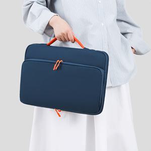TEMU 남성용 노트북 가방, 비즈니스용 브리프케이스, 문서 가방, 내부 파우치가 있는 새로운 스타일의 오피스 가방, 노트북 휴대용 캐주얼 및 디자인