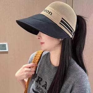 TEMU 여성용 신상 봄/여름 챙 넓은 썬햇, 야외 여행, 휴가, 캐주얼용 통기성 메쉬 야구 모자, 통기성 좋음, 낚시, 여행, 하이킹, 등산, 캠핑, 해변 및 기타 야외 활동에 적합, 활용도 높음, 모든 상황에 적합, 패셔너블한 헤드웨어, 경량 모자