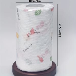 TEMU 롤당 200매, 일회용 주방 종이 타월, 주방 청소용 행주, 간편 수세미, 설거지 타월, 주방 용품, 청소 용품, 크리스마스 파티 용품