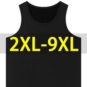 TEMU 남성용 플러스 사이즈 탱크탑 2XL-9XL, 오버사이즈 여름 통기성 민소매 베이스 레이어, 캐주얼 스포츠 조끼, 얇은 스타일, 모든 계절용, 플러스 사이즈