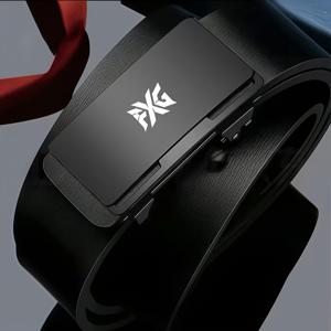 TEMU PXG 남성용 벨트, 자동 버클 디자인, 간편한 조절, 편안한 착용감, 데일리 캐주얼 및 여행에 적합, 휴일 선물로 이상적, 사려 깊은 실용성