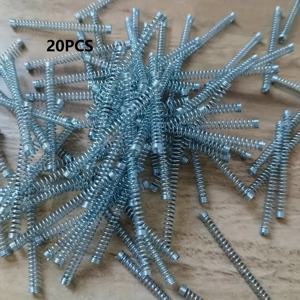 TEMU 20개 정밀 압축 스프링, 프로젝트 및 장난감에 적합, 스프링강, 0.m 와이어 직경, 2.2mm 외경, 27mm 높이, 내구성 및 탄성, 기계 및 엔터테인먼트 목적에 적합