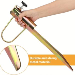 TEMU 잔디 파라솔, 정원 파라솔 스탠드, 아연 도금 강철, 최대 32mm 폴 사이즈, 높이 43cm, 브론즈