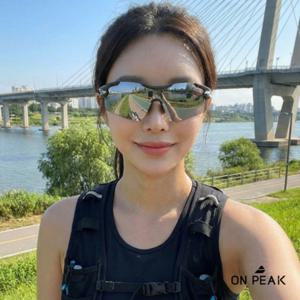 TEMU 초경량 편광 러닝선글라스 UV400 자외선차단 TR90프레임 스포츠고글