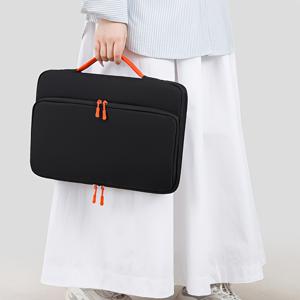 TEMU 남성용 노트북 가방, 비즈니스용 브리프케이스, 문서 가방, 내부 파우치가 있는 새로운 스타일의 오피스 가방, 노트북 휴대용 캐주얼 및 디자인