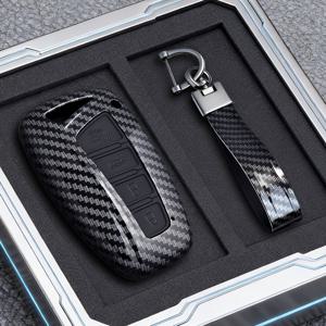 TEMU 현대 그랜드 유레카 HG 세단, G80, 산타페 3DM, 그랜드 산타페 2018, IX45, 에쿠스, 그리고 아제라 카본 리모컨용 키 케이스 커버 홀더