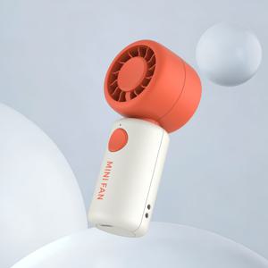 TEMU 야외 통근 미니 휴대용 선풍기 5날 고속 바람 11000RPM 브러시리스 모터 휴대/목걸이/책상 3-in-1 학생 사무실 여행용 쿨링
