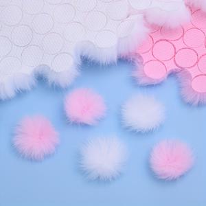 TEMU 100개 3.5cm 푹신한 인조 퍼 폼폼, DIY 공예, 모자, 신발, 보석 및 파티 장식용