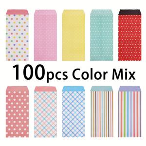TEMU 100/150 현금 봉투, 소형 봉투, 현금 봉투, 마닐라 봉투, 동전 봉투, 카드 및 봉투 세트, 열쇠 봉투
