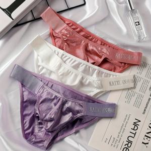TEMU 남성용 섹시 할로윈 선물 3종 세트: 지지 포치가 있는 글리터 남성용 드로즈, 디스코 파티 나이트클럽 속옷