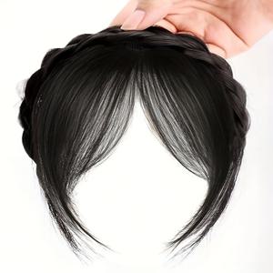 TEMU 1개 빈티지 가발 헤어밴드, 다기능 귀여운 헤어밴드, 여성용 헤어밴드, 홈 뷰티 액세서리 여성 선물