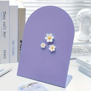 TEMU 데스크탑 자석 보드, 고가의 금속 철제 메시지 보드, 가정용 수직 메모, 메시지 보드, 사무실, 신학기 선물, 생일 선물, 크리스마스 선물