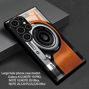 TEMU 휴대폰 케이스: 삼성 S25 ULTRA, S24 PRO, S23 PLUS, S22 FE, S20, S21, A55, A54, A56, A35, A15, A16, A36 호환 패턴 디자인 휴대폰 케이스, 블랙 보더 디자인, 기념일, 발렌타인데이, 초승달, 이드 알 피트르, 크리스마스, 할로윈, 자신을 위한 최고의 선물, CC1224BL8139
