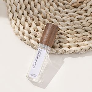 TEMU 1개, 5ml/10ml 고급 목재 무늬 캡 스프레이 유리 디스펜싱 병, 향수 디스펜싱에 적합, 샘플 디스펜싱 병, 여행 및 테이크아웃에 적합