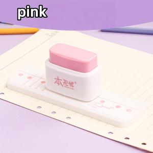TEMU 1개 삼공 펀처, 루스리프 바인더 펀처, A4, A5, B5 및 다양한 용지 사이즈 수동 펀칭 도구. 루스리프 노트북, 사무용품 및 학용품, 클리핑 및 얇은 종이 제작 도구
