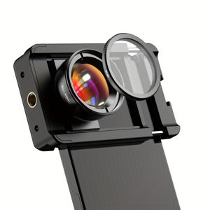 TEMU APEXEL New HD 100Mm 매크로 렌즈 (CPL 필터 포함), 아이폰 삼성 모든 스마트폰용 범용 클램프 렌즈