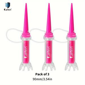 TEMU 카이톤 골프 자석 티 3개, 골프 코스 액세서리, 봄 꽃 모양의 머리, 안전한 공 유지, 내구성 및, 줄로 연결되어 손실을 방지, 자석은 저항을 줄여 공을 더 멀리 날리게 해줍니다!