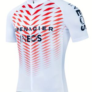 TEMU 팀 사이클링 저지 INEOS 남성용 2026 여름 속건성 반팔 저지 MTB 자전거 스포츠 셔츠 통기성 의류 Maillot Ciclismo