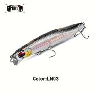 TEMU 긴 거리 캐스팅을 위한 킹덤 침몰 펜슬 루어, 8G, 11G, 14.5G, 17.5G, 20G 무게의 리얼 베이트, 배스 낚시용으로 설계됨