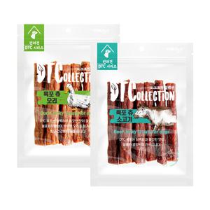 TEMU 더독 강아지 간식 육포츄 100g 2종
