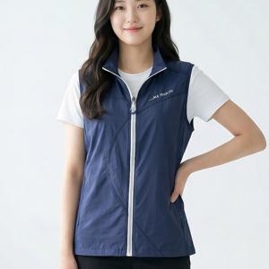 TEMU 여성 쾌적한 나일론 메쉬 춘추 여름 등산/러닝/캠핑/골프 아웃도어 레이어드 조끼 에어플로라(W7SV07)