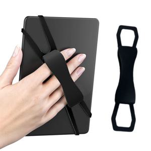 TEMU E-리더/Kindle 태블릿 케이스 호환 실리콘 슬리브/Kindle 독서 핸드 스트랩 스탠드, 개인 맞춤형 미끄럼 방지 홀더, 4.7-8.0인치 Kindle Paperwhite/Kobo/Oasis/E-Book/폰에 적합, 침대 옆 독서 액세서리, 유연하고 내구성 있는 소재