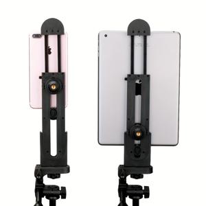 TEMU 유니버설 멀티 기능 클립, 삼각대 호환 클립, iPad Air Pro 및 대부분의 태블릿(5~12인치 화면)에 적합