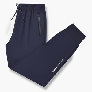 TEMU 남성용 퀵드라이 스포츠 팬츠, 가벼운 여름 캐주얼 웨이브 피트니스 통기성 편안한 다용도 긴 바지