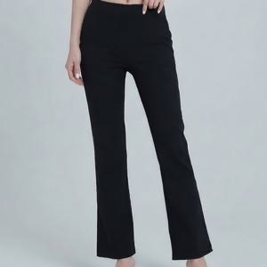 TEMU 여성 바지 여름 세미 부츠컷 쿨팬츠 링클프리 냉감