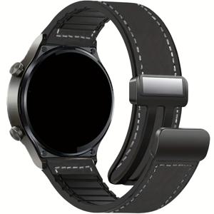 TEMU 6/5/4/3, 샤오미 워치용 22mm/20mm 합성 가죽 스트랩, 2 40mm 44mm/40mm, 3 41mm/ 42mm/기어 S2 22mm 20mm, 화웨이 워치 GT GT2 GT3 42 46mm 스마트 워치 스트랩에 적합