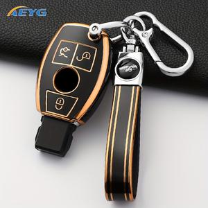 TEMU \ 벤츠 AMG 모델 (C, E, M, S, CLS, CLA, GLK, GLA, GLC, GLE 포함) 다양한 리모컨 키용 소프트 케이스