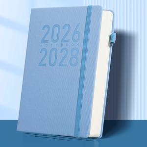 TEMU 2026-2028년 3개월 플랜 캘린더, 1월부터 12월까지, 소프트 커버 영문, 탄성 펜 홀더 포함, 정리 및 스타일리시한 성인 다이어리 쓰기에 적합 | 디자인