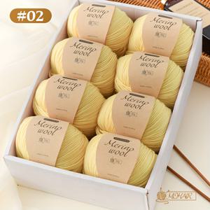 TEMU [8스케인/400G] 손뜨개 메리노 울 털실, 뜨개질 바늘 3.5-4.0mm, 코바늘 3-3.5mm, 양말 털실, 모자 스카프 털실, 담요 가디건 스웨터 털실, 피부 친화적 따뜻함, 14.11Oz