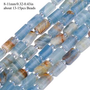 TEMU 8-11mm AA 천연석 컬럼 모양 석회석 말라힛 고급스러운 루스 스페이서 비즈, 주얼리 제작용, 우아한 팔찌 목걸이 귀걸이 남녀 선물용 추가