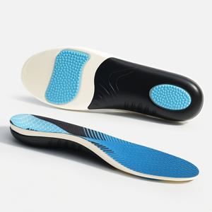 TEMU 남녀공용 아치 서포트 깔창 - 부드러운 PU 소재, 높은 탄성의 충격 흡수, 인체공학적 디자인, 운동화, 작업화, 캐주얼화용, 하루 종일 서 있는 것, 업무, 스포츠, 하이킹, 일상용을 위한 편안한 깔창, 신발 안창 | 인체공학적 깔창