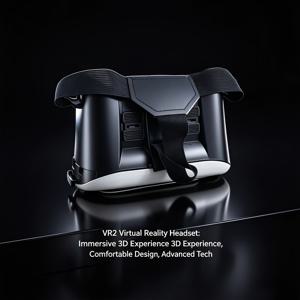 TEMU VR2 3D VR 안경 - 영화 및 게임용 몰입형 가상 현실 헤드셋, 4~6인치 스마트폰 호환, 게이머 및 영화 애호가를 위한 완벽한 테크 선물
