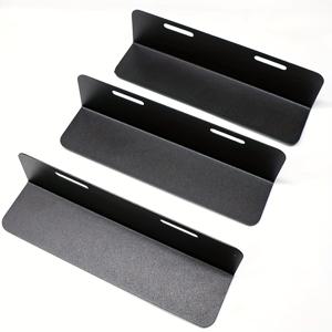 TEMU 자동차 트렁크 정리함 칸막이 3개 조절식, SUV 트렁크 수납 칸막이 패널 미끄럼 방지 매트 포함, 자동차 트럭 밴 미니밴용 접이식 화물칸 정리함, 물품을 안전하고 깔끔하게 유지하는 자동차 화물칸 관리 시스템