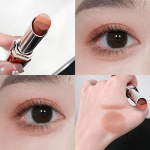 TEMU 섬세한 그라데이션 글리터 하이라이터 아이쉐도우 스틱아이섀도우 아이섀도우 스틱 하이라이터 워터프루프 스틱섀도우