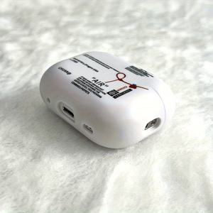 TEMU Airpods Pro 2세대/1세대 케이스 커버, Airpods Pro 케이스 2세대 호환, 소프트 블랙 케이스, 투명, 화이트 앤 블랙