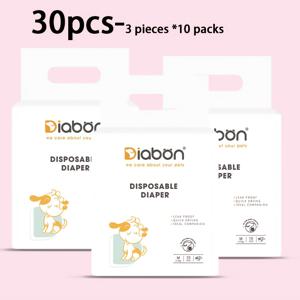 TEMU Diabon 일회용 애견 기저귀 30개입, 강아지용 누수 방지 패드 및 강아지 생리대