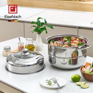 TEMU 에센 32cm 대용량 2단 찜솥& 곰솥32cm 세트