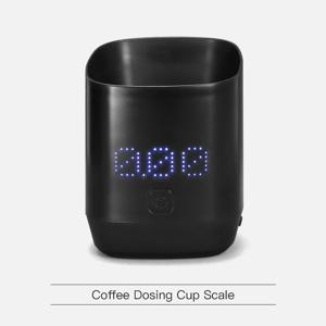 TEMU 500g/0.1g 커피 도징 컵 디지털 스케일 디스플레이 트레이 정밀 스케일 계량컵 주방 바리스타 도구 액세서리 내장형 충전식 배터리