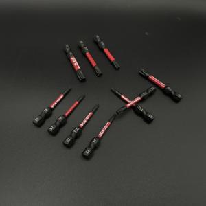 TEMU 10개 임팩트 Torx 스크루드라이버 비트 세트, 50mm S2 스틸 자석 별 비트 T7 - T4, 산업용 등급 드릴 드라이버 비트 홀더 포함, 전동 공구 및 수동 스크루드라이버용 1/4 육각 생크