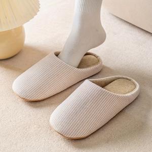TEMU 심플한 새로운 남녀공용 실내화, 조용한 슬리퍼, 여성 신발