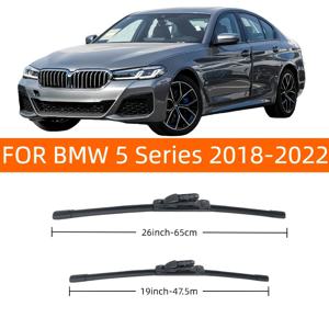 TEMU BMW 5시리즈 , 530e, , M550i 2017년, 2018년, 2019년, 2020년, 2021년, 2022년형용 전면 유리 와이퍼, 사이즈 26인치 + 19인치 - 2개입